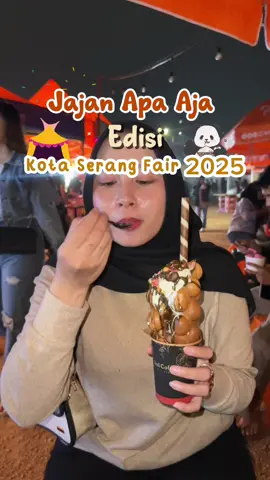 jajan di Kota Serang Fair😍siapa yg kemarin kesiniii jugaaa? #kotaserangfair2025 #xyzbca #fyp 