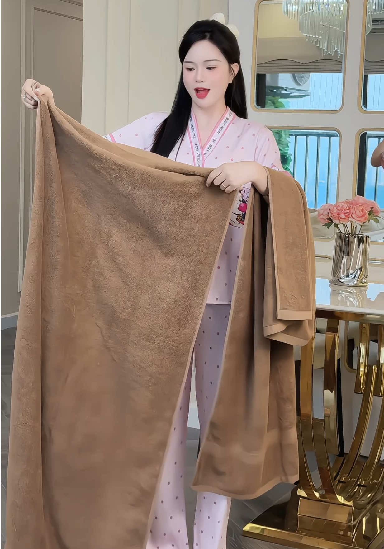 Bộ 2 Khăn Tắm Lotus 70x140cm #champhanreview #khantam 