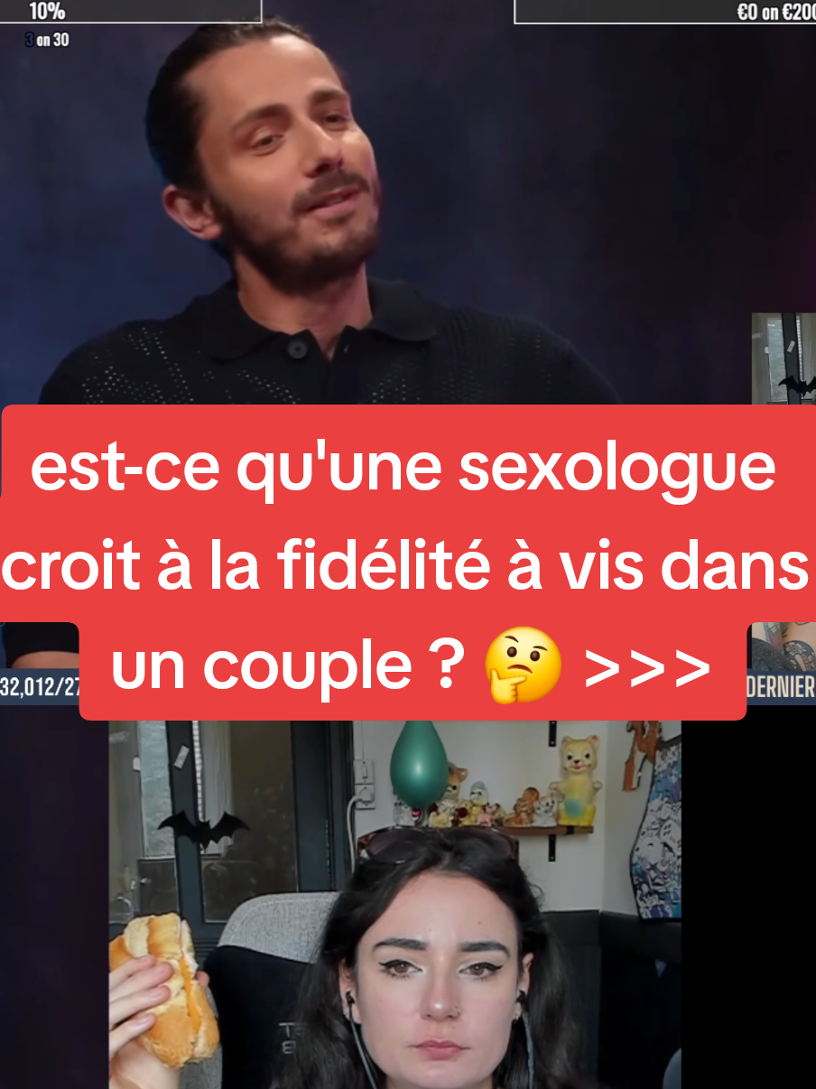 est-ce qu'une sexologue croit à la fidélité à vis dans un couple ? 🤔 >>>#couple #guillaumepley #react #fyp #rwitchclips @enaolf @Guillaume Pley 
