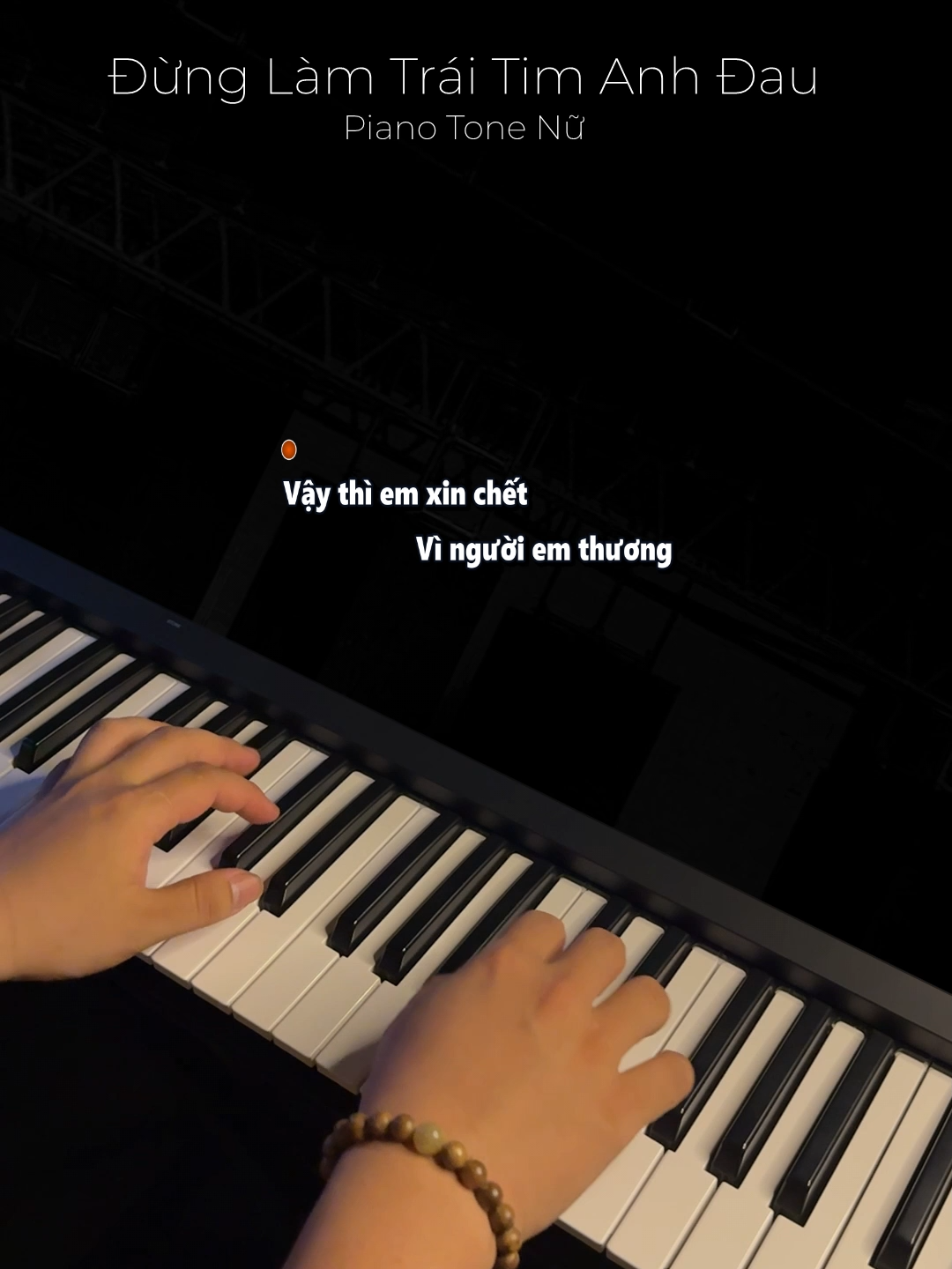 Đừng làm trái tim em đau.. #sontungmtp #dunglamtraitimanhdau #piano #pianocover #duet #karaoke #tonenam #nhachaymoingay #nhactamtrang #fyp #tonenu
