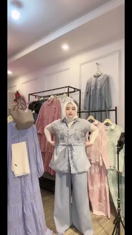 #tiktoklive #livehighlights #denim #onesetkekinian #fashiontiktok 