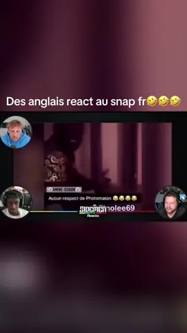 Des anglais react au snap fr 🤣🤣🤣 #drole #pourtoi #prt #fyp #divertissement #clip 