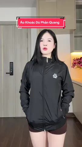 Áo Khoác Dù Phản Quang 