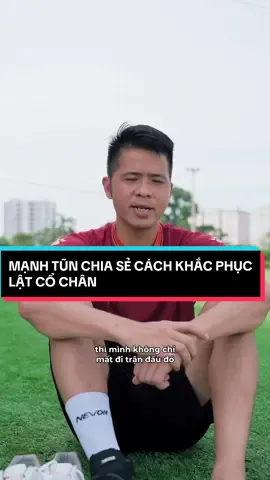 Mạnh Tũn - Một lần lật cổ chân ở HPL là đủ hiểu Từ đó ra sân luôn có băng cổ chân NEVOR #manhtun #bangcochan #nevor #nevorsport #tiktokshop 