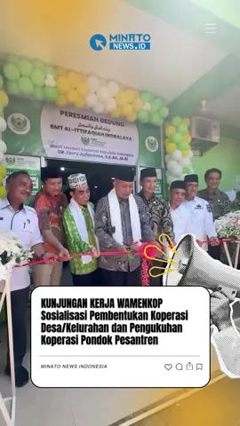 🏢✨ Resmi Beroperasi! Gedung BMT Al-Ittifaqiah diresmikan Wamen Koperasi RI Dr. Ferry Juliantono bersama Sekda Sumsel 🤝 #BMTAlIttifaqiah #Sumsel #Peresmian #KoperasiMaju #EkonomiKerakyatan