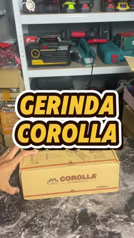 Gerinda baterai corolla #gerinda 