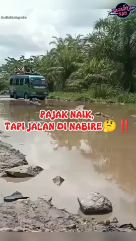 ini jalan raya atau sungai yah teman teman🤔‼️⁉️