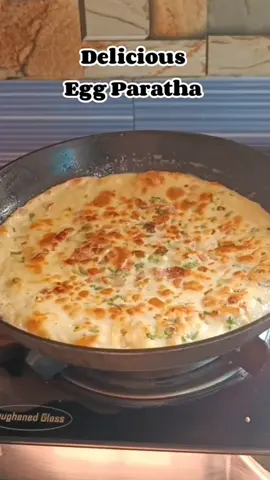 Crispy Easy Egg Paratha Recipe | Homemade Restaurant, style flaky layered egg paratha #easy#foryou#FoodLover  #egg #eggparatha