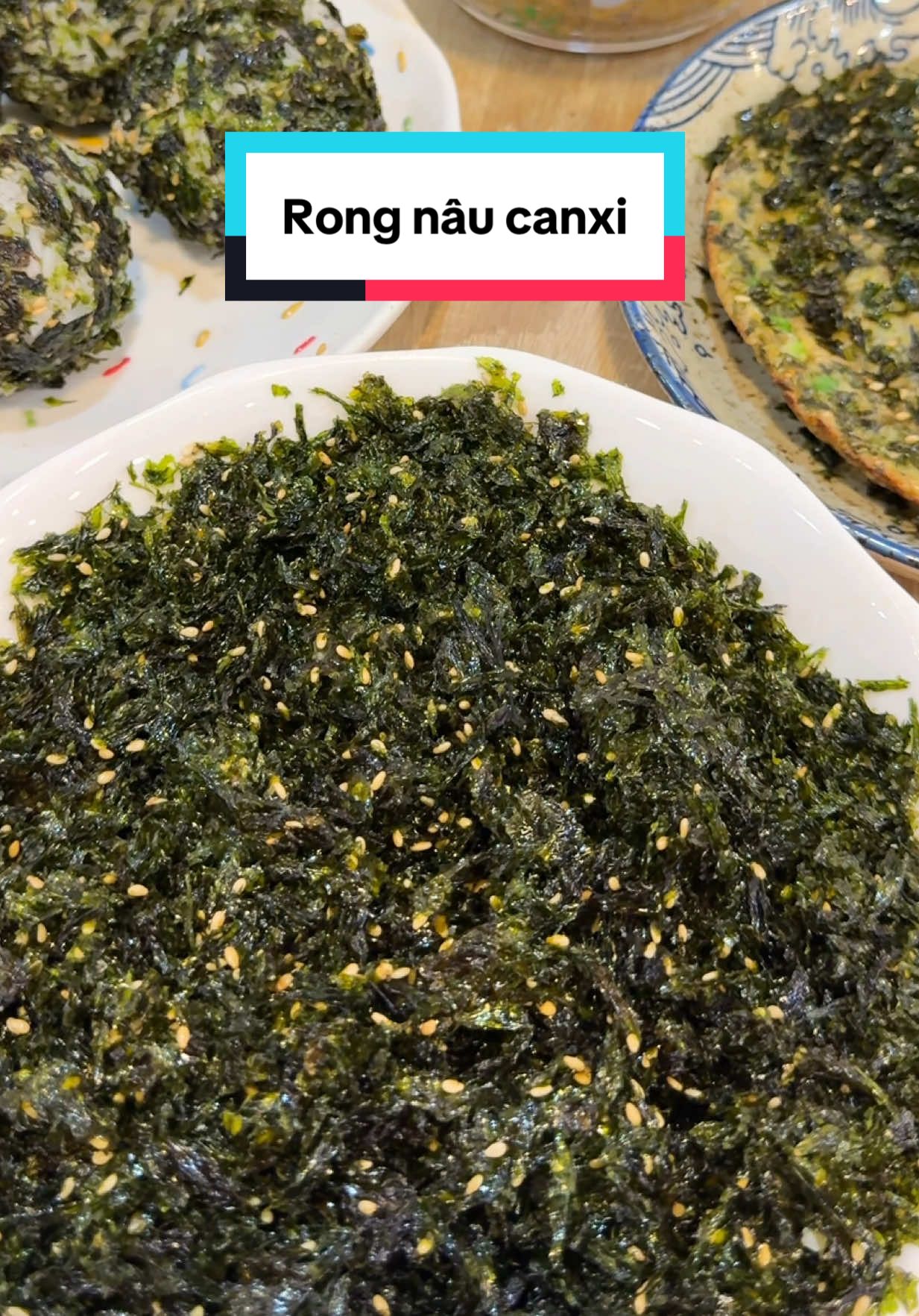 Mẹ thông thái thì sẽ chọn đúng loại rong biển rắc giàu canxi cho bé #nhamiho #rongcanxi #rongbientron #meberyne #review 
