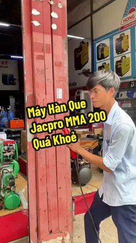 Lên dây Hàn 10m với con máy Hàn que mini. Liệu có quá sức. Combo a khách ở Hà Giang lựa chọn khi đầu tư máy Hàn que, JacPro MMA 200. Cảm ơn a đã tin tưởng, ủng hộ e. #mayhan #giadinh #DIY #jacpro #maymoc24h 