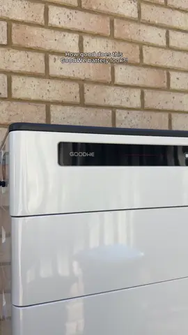 Just finished up this amazing @goodweaunz battery install and we're obsessed! Send us a DM if you're interested in upgrading your home and we'll hook you up! #EnergySA #PoweredByTheSun #fyp #solarenergy #solarpower #solarinstallation #greenenergy #cleanenergy #energystorage #solarandstorage #offgrid #energyefficiency #goodwe