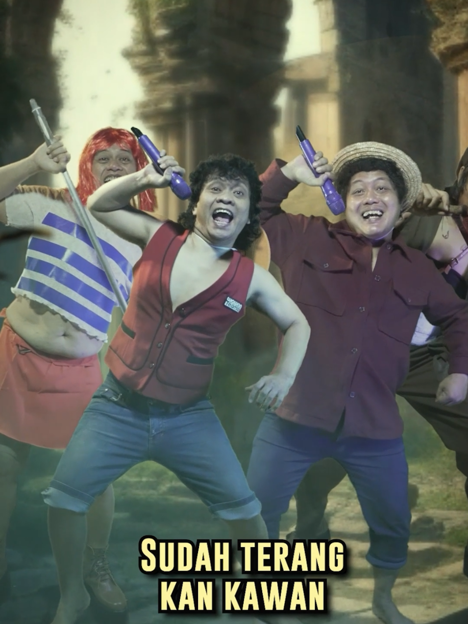Konoha Sudah Terang (Wawan Teamlo- Jui Purwoto)  guest star : Avis Teamlo & Dondot Teamlo #wawanteamlo  #luffy  #onepiece  #lagudangdut 