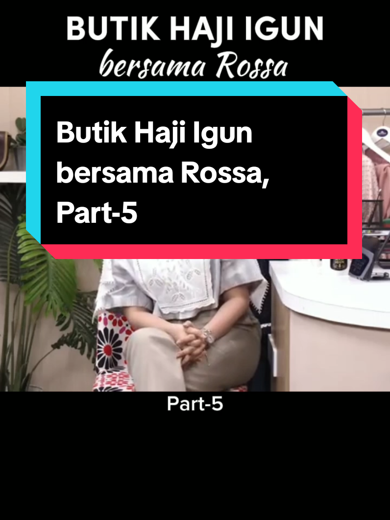 Butik Haji Igun bersama Rossa #rossa #ivangunawan #butikhajiigun #pakpam 