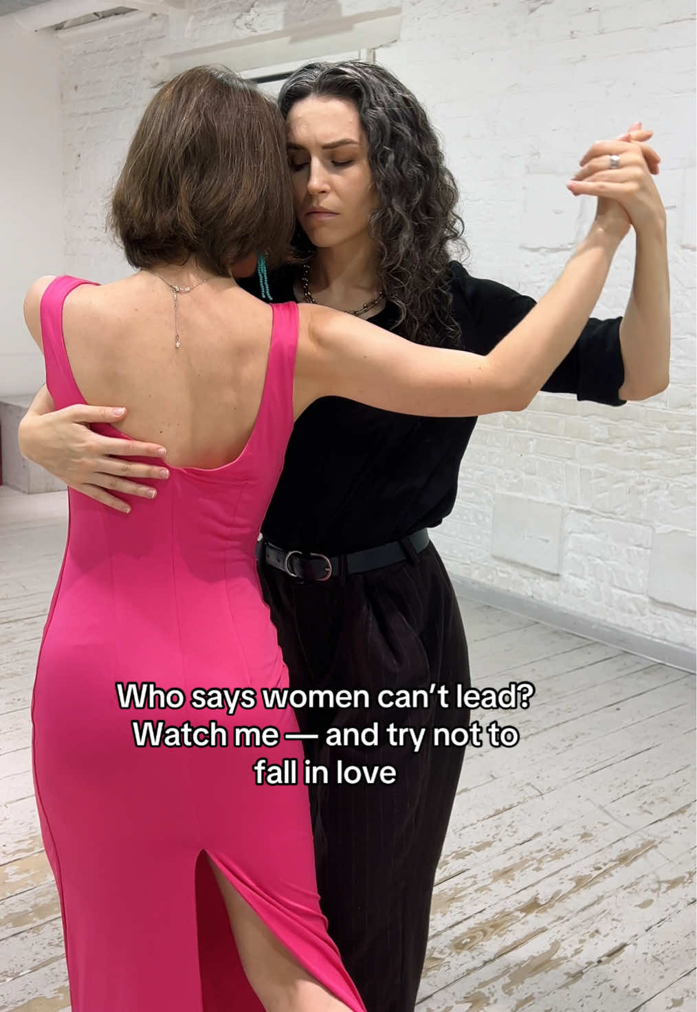 #wlw #nblw #tango #dance #lesbian #masc #enby #androgynous 