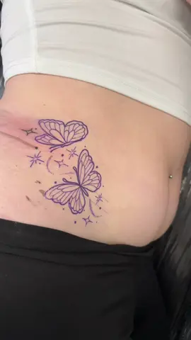 One from Tuesday client sat alright for the stomach bless her. #b#blackandgreyb#blackandgreytattoob#blackandgreytattoosb#blackngreyb#blackngreytattoob#butterflyb#butterflytattoos#stomachtattooc#cardifftattooartistc#cardifff#fyp