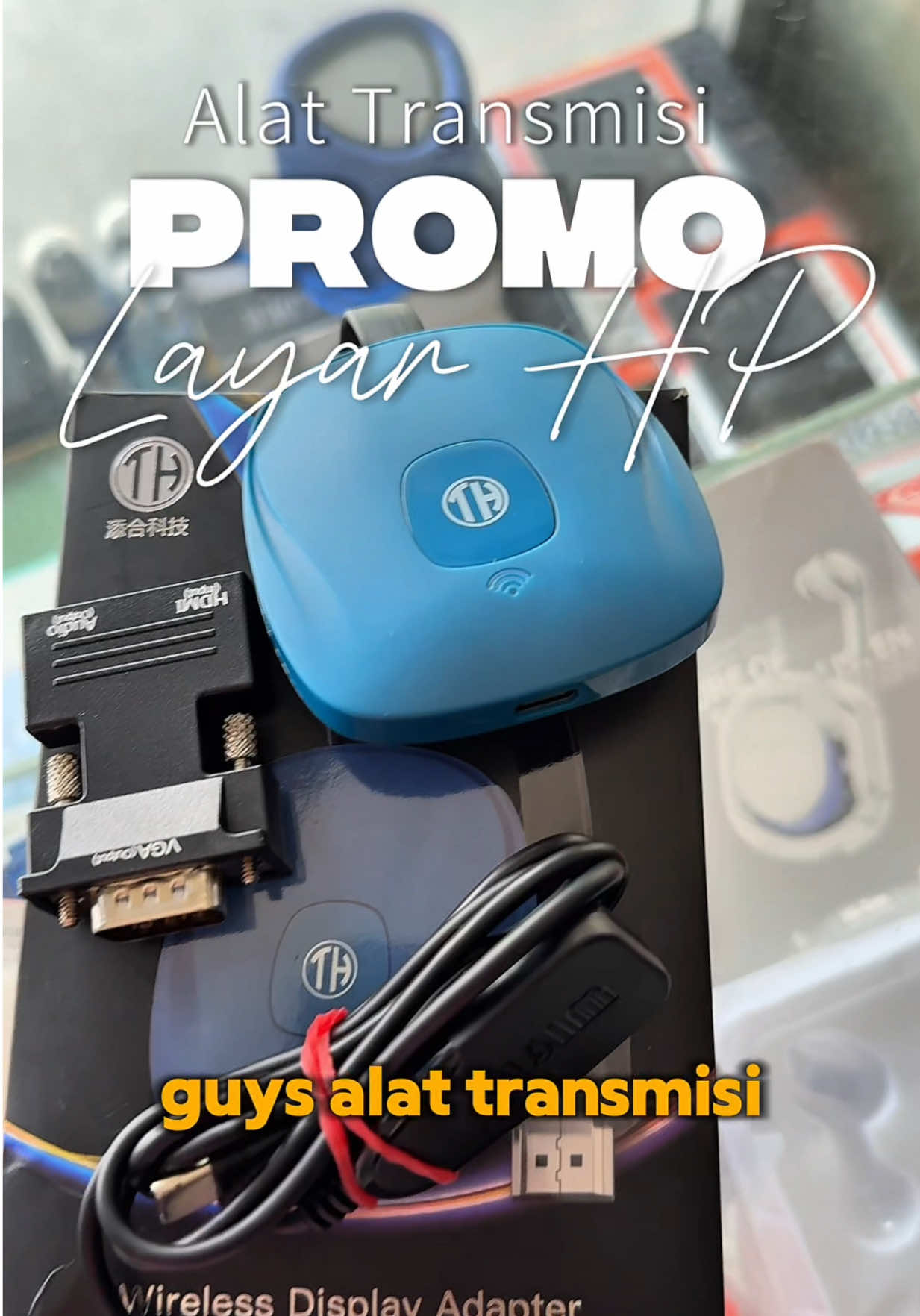 Promo Alat Transmisi Layar HP-TV (Wireless display adapter). Harga dibawah 250K, perdetik ini, buruan order dikiri bawah ⬇️ #promo #alat #transmitter #wirelessdisplayadapter #modalkontendoang 