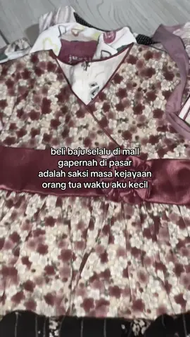 bajunya diturunin buat anak nanti heheh