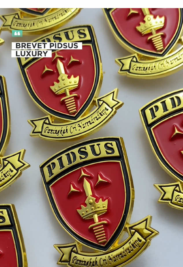 PIN PIDSUS LUXURY dirancang khusus untuk para penegak hukum yang mengutamakan wibawa dan profesionalisme. Finishing premium, detail presisi, dan kilau elegan yang mencerminkan kehormatan tugas. 💼 Siap melengkapi penampilan dinas Anda dengan sentuhan mewah. 📩 Pesan sekarang & tunjukkan kebanggaan dalam setiap langkah.” Shopee: postatribut_23 Tokopedia: postatribut_23 WA: 0823-1080-3907 #pidsus #kejaksaan #kejari #jaksa #kejaksaanri 