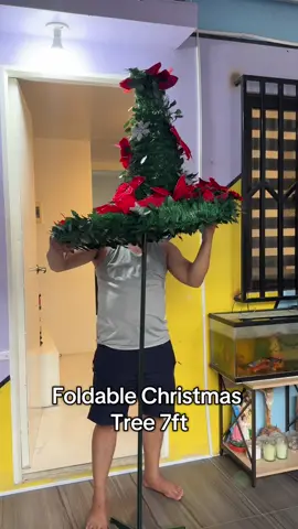 7ft christmas tree #foldablechristmastree #christmastree #fyp 