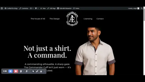 #website #wordpress #clothingbrand #foryou 