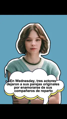 En Wednesday, tres actores dejaron a sus parejas originales por enamorarse de sus compañeros de reparto. El último incluso se quedó sin nada  #wednesday#couple#actors#usa#fyp   