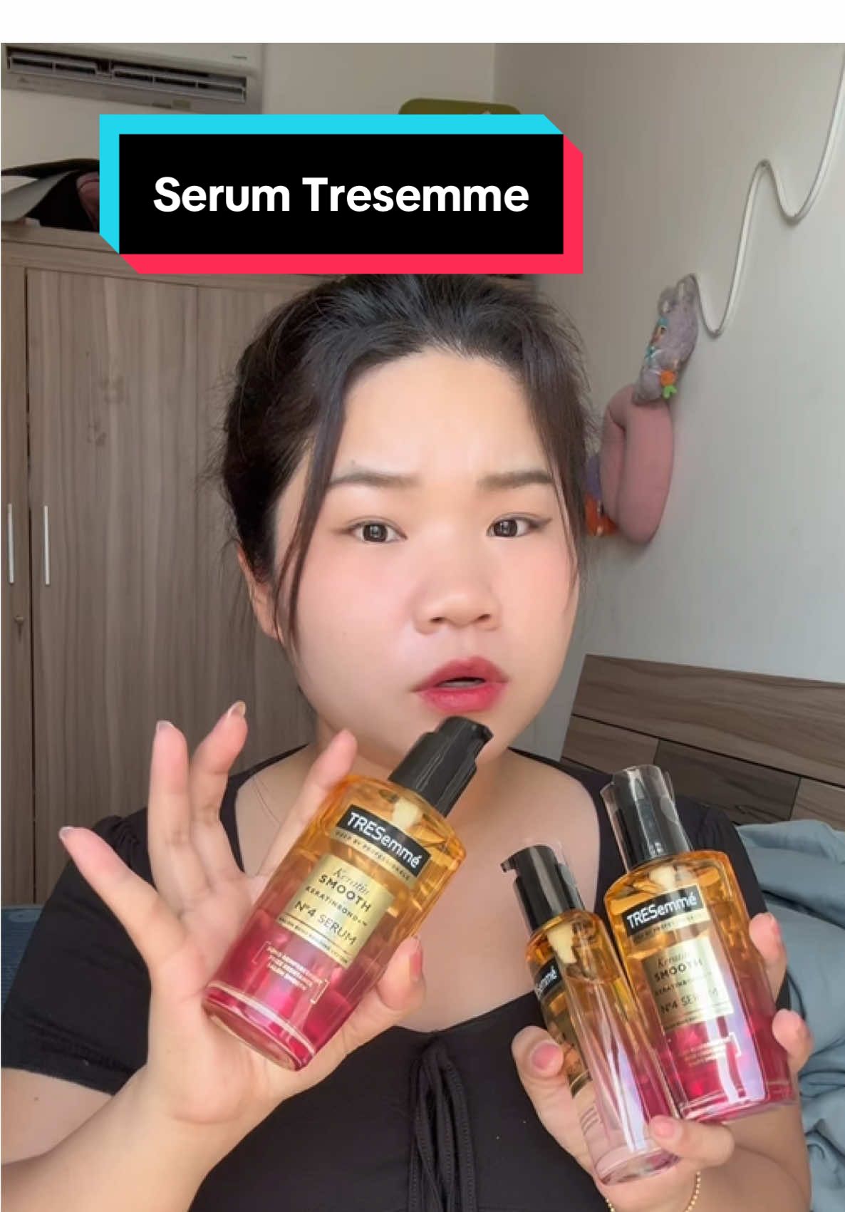 Cứ phải khen mãi thôi #tresemme #serumduongtoc #serumkeratinsmooth #hoptaccungunilever #bingoxinchao203 