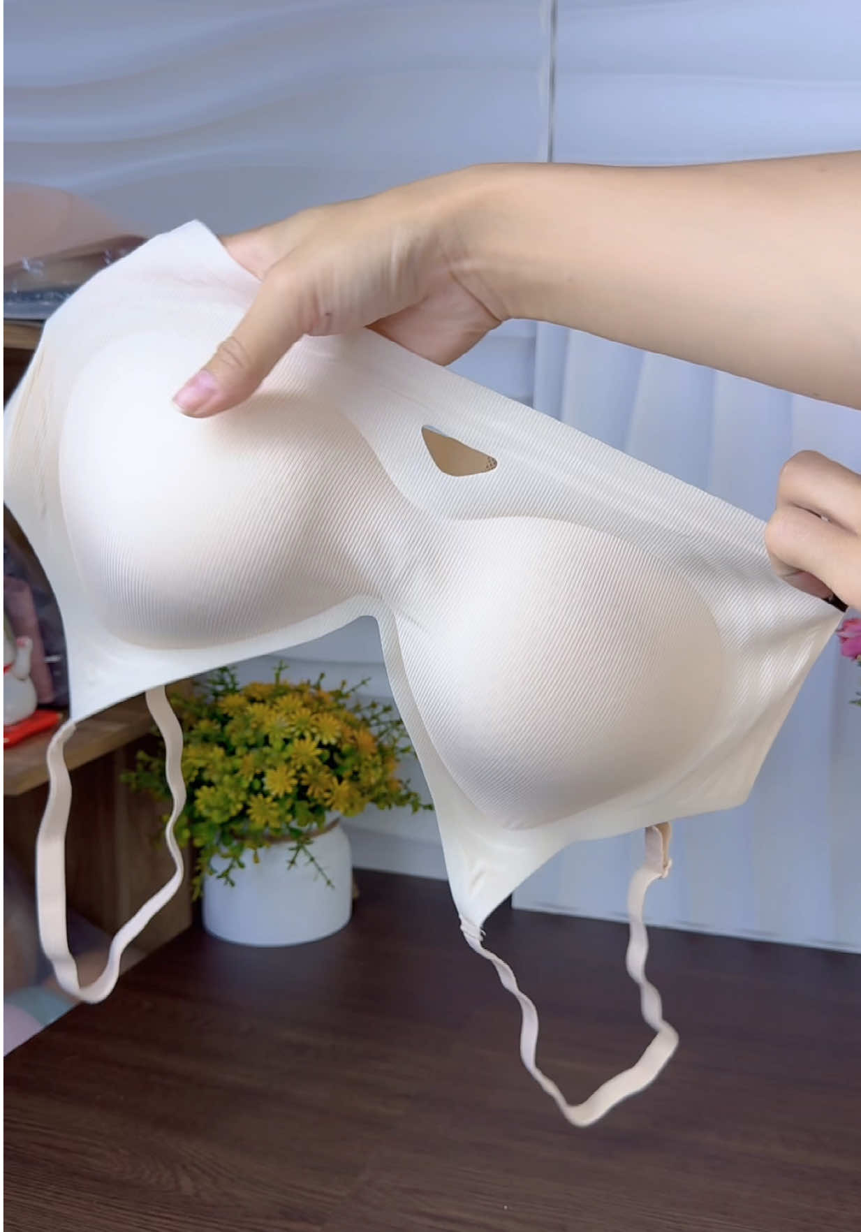 Áo bra dây lưng chữ U mặc dược hở lưng. Ôm phom k lộ viền. mút mát xa thông hơi đệm 3cm #noiy #aobra #aolot #aonguc 