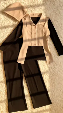 Nikkie Outfit Set | Setelan OOTD Korean Style | Outfit Hangout & Kuliah | Fashion Wanita | One Set Wanita | Fashion Kekinian | Korean Set | Fashion Remaja | One Set Wanita Kekinian Korean Style #fypageシ #cewekidaman #satuindonesia #fypシ゚viral #cewekcantik 