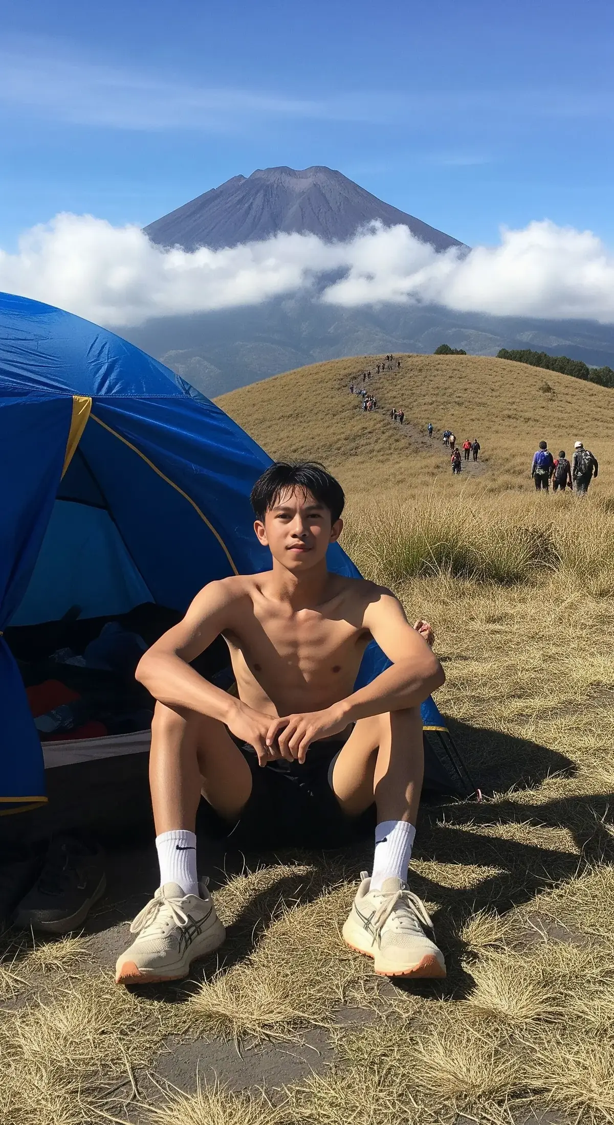 #foryou #4u #gunung #fyppppppppppppppppppppppp #geminiai #trending #pendakigunung #gunungindonesia #pendakisantuy #summit 