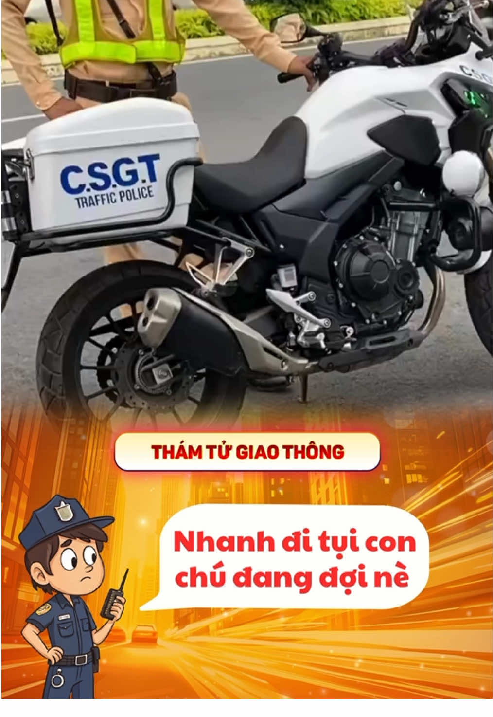 Đứng đổ xăng tới tối 🤣 #tinnong #xuhuongmoinhat #csgt #taixe #laixe 
