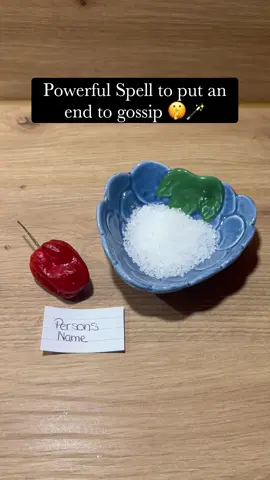 Powerful spell to put an end to gossip 🤫🤫  #spell #spells #witchesoftiktok #witchcraft #witch 