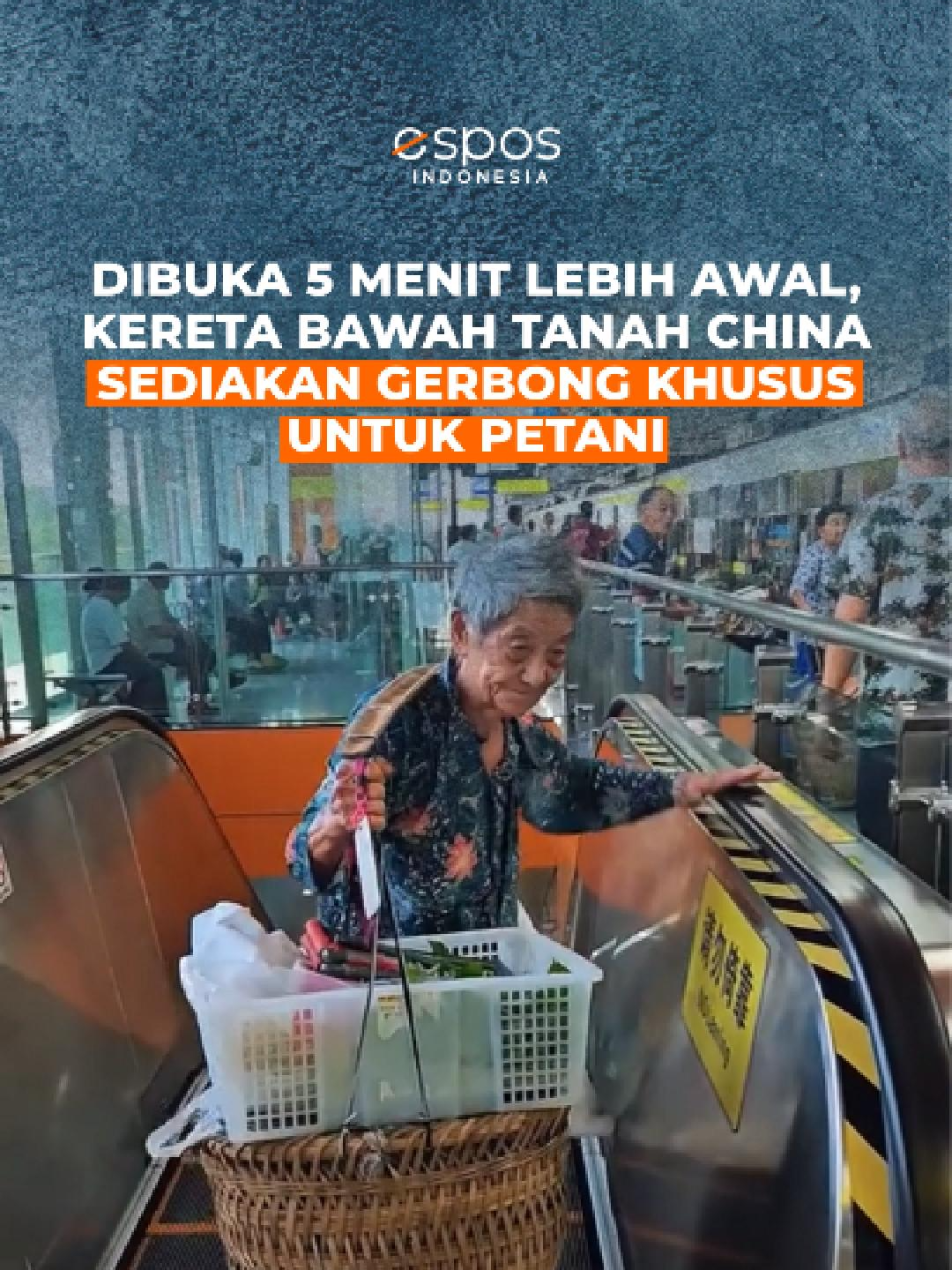Di Chongqing, China, sebuah jalur kereta bawah tanah menyediakan gerbong khusus untuk petani yang membawa sayuran dari desa ke pusat kota. Setiap pagi sebelum fajar, para petani tiba di Stasiun Shichuan untuk menaiki kereta pertama. Demi memudahkan petani lanjut usia, stasiun dibuka lima menit lebih awal, dan petugas membantu mengangkat keranjang serta memberi petunjuk arah. Layanan ini disebut membantu petani menjual hasil panen di pasar kota, di mana harga lebih tinggi dan penjualan lebih cepat. Meski gerbong sering tampak padat dan agak berantakan, penumpang lain menghargai kerja keras mereka. Pihak otoritas transportasi menegaskan, selama aturan dipatuhi, petani tetap dipersilakan karena kereta bawah tanah adalah sarana untuk semua orang. #China #sichuan #chonqing #keretabawahtanah #transportasiumum #transportasi #petani