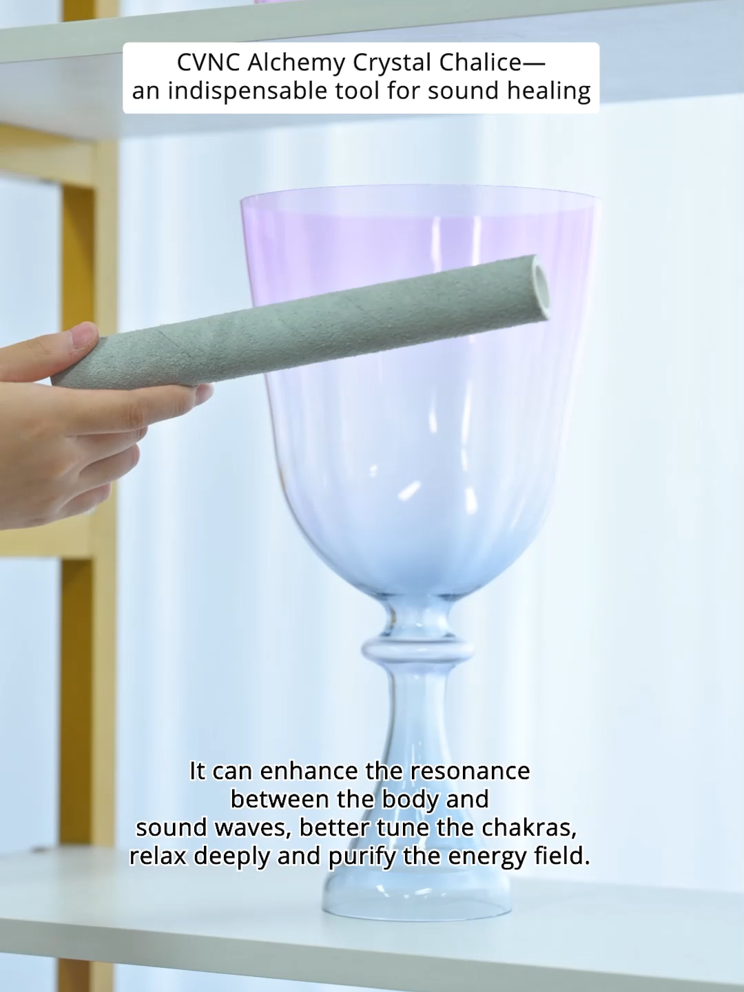 CVNC-the manufacturer and wholesaler of crystal sound therapy instruments, welcome to CVNC website to get your own crystal singing bowl.#foryou #foryourpage #soundbath #meditation #energy #relaxation #healingtiktok #singingbowl #singingbowltherapy #singingbowlshealing #alchemy