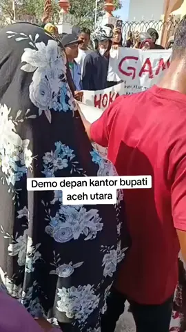 demo depan kantor aceh utara#fyppp