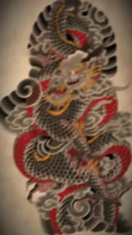 #CapCut Mẫu Rồng full tay #tattoo #hinhxamdep 