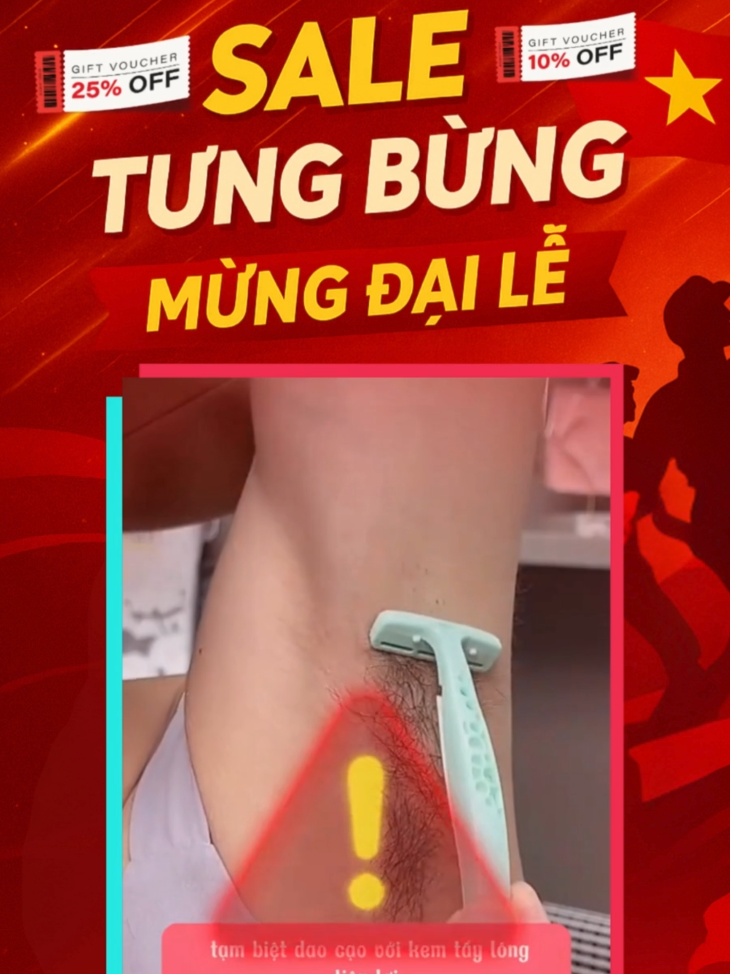 Tự tin khoe sắc, không còn nỗi lo vi-ô-lông #kemtaylongollie #bien #bikini #mypham #lamdep