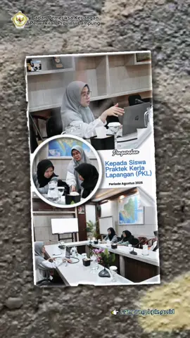 Kegiatan Pengarahan Kepada Siswa Praktek Kerja Lapangan (PKL) Siwa/siswi SMK Muhammadiyah 2 Bandar Lampung Periode Agustus 2025  Pengarahan diberikan oleh Pranata Hubungan Masyarakat Ahli Pertama beserta rekan dari Subbagian Humas dan TU Kepala Perwakilan Tujuan kegiatan memaparkan tata tertib selama melaksanakan PKL di BPK dan informasi seputar ke-BPK-an #pkl #magang #humastubpklampung #bpklampung 