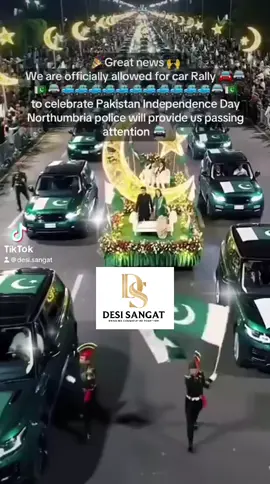 Reminder come everyone come at 10:30‼️ 🎉INVITED AND REGISTERED WITH US ONLY🇵🇰 We are officially allowed for car Rally 🚘🚔 🇵🇰🚔🚙🚙🚙🚙🚙🚙🚙🚙🚙🚙🚙🚔🇵🇰 to celebrate Pakistan Independence Day Northumbria police will provide us passing attention 🚔  🇵🇰 You’re Invited! 🇵🇰 Followed by Pakistani Flag Raising Ceremony at civic centre. Join us from👇 📍 Trampoline car park area opposite Tesco west road Newcastle upon Tyne NE4 9LG 📅 Thursday, August 14, 2025 🕠 10:30AM Note‼️ 1. You have to Register with us by sending us your full name along with car registration number 🚙 on this number 📲07886 229 881 as it is invitations only!! 2. Only Pakistani Flags allowed Strictly no other Flags are allowed if anyone bring any other religious or political flag will be removed from the rally ⛔️ we have arranged Pakistani flags for cars If you have any Pakistani flags bring it with you please. 🎉Let’s come together to honour our heritage and celebrate with pride! All are welcome! 🤗  🇵🇰🇬🇧PAKISTAN ZINDABAD🇵🇰🇬🇧 #desisangat #pakistan #community #asian #desi #culture #asianfood #events #newcastle #northeast #uk #pakistani #indian #sikh 