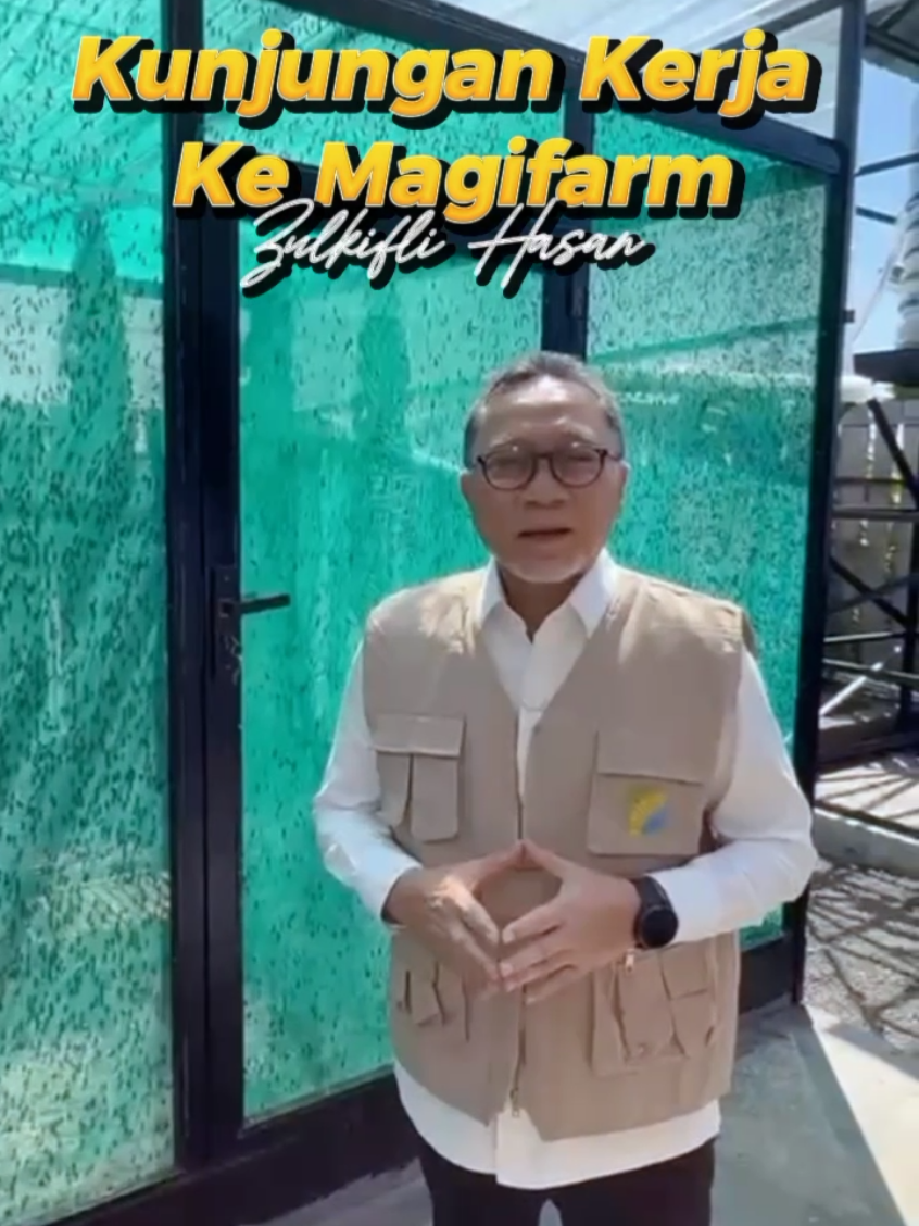 Menko Pangan, pak @zul.hasan  berkomitmen mendukung usaha unik seperti Magifarm. Koperasi Desa Merah Putih akan jadi pilar untuk keberhasilan program ini di berbagai daerah. Bukti nyata pemerintah peduli inovasi! #zulkiflihasan #kopdesmerahputih #bantupanganbanturakyat #partaiamanatnasional #menkopangan 