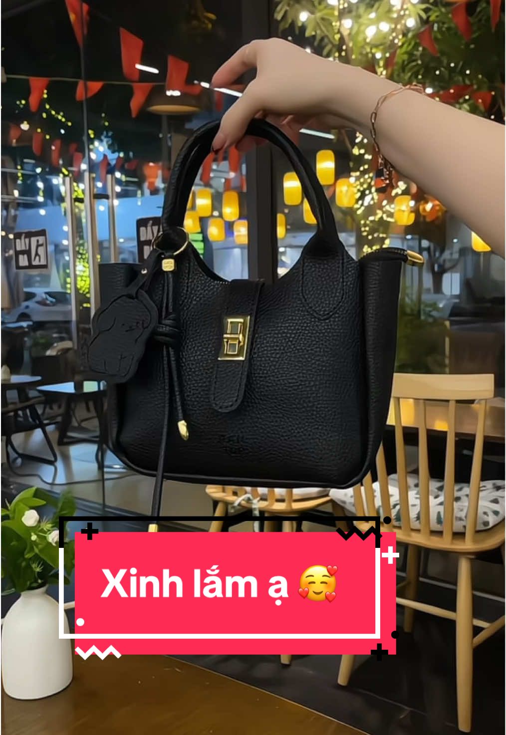 Túi xách nữ, túi đeo chéo 3 ngăn size20 ngăn rộng kèm charm, chất da chống thấm 🥰 #mieustore #reviewtuixach #xuhuong #tuideocheo  #tuithoitrang 