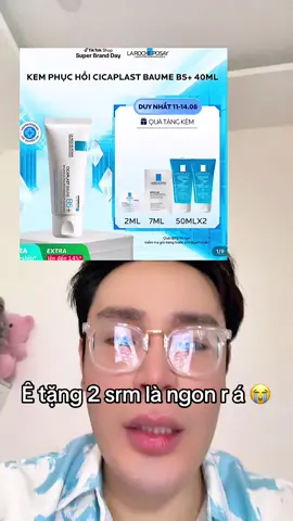 Tặng cho 2 tuýp srm là quá đã r