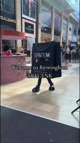 Welcome to Birmingham @SPACE NK  #birmingham  #foryou #foryoupage #fyp #cosmetics 