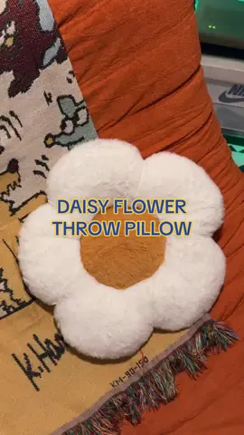 DAISY THROW PILLOW! Nasa yellow basket! #tiktokaffiliate 