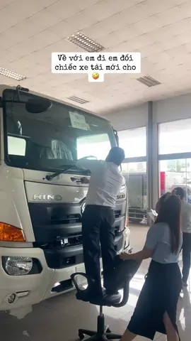 Về với em đi em mua chiếc xe tải mới cho 😁#hinodaiphattin 