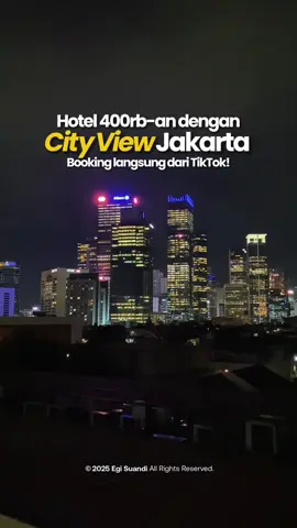 🌆 Miers Hotel Kuningan – Hotel 400ribuan dengan City View Jakarta & Netflix Gratis! 🏨🍿 Cari hotel aesthetic di Jakarta yang bisa lihat city view malam hari? Coba stay di Miers Hotel Kuningan: ✨ Rooftop kece buat lihat Jakarta dari atas 📺 Kamar nyaman + Netflix Free Access 💸 Harga mulai 400ribuan aja! Gak heran hotel favorit Gen Z ini selalu rame. Cocok banget buat staycation bareng bestie atau pasangan. Booking gampang banget, tinggal klik tag lokasi hijau di video ini! #StaycationAkhirPekan #JelajahHepi #MiersHotelKuningan #HotelJakarta #CityViewJakarta