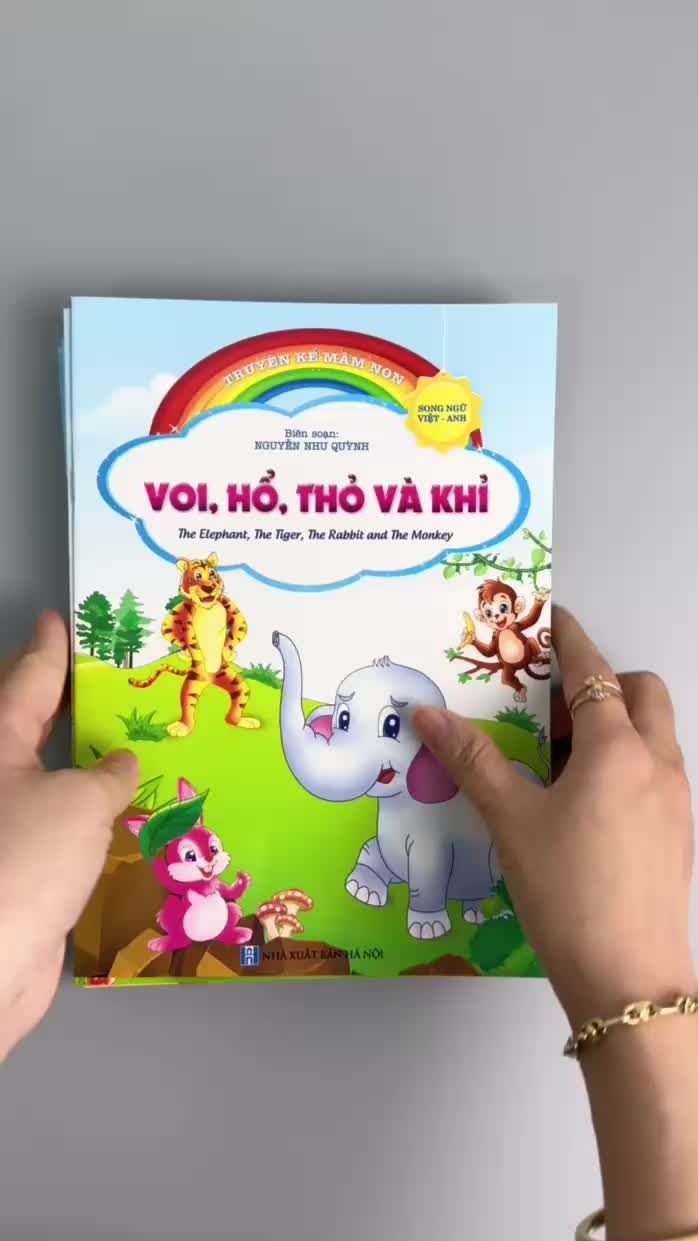 Sách - Truyện Kể Mầm Non Cho Bé - Song Ngữ Việt Anh #minhthienbooks #minhthien #books #nhasachminhthien #nhasach #sach #sachthieunhi #sach #sachchobe 