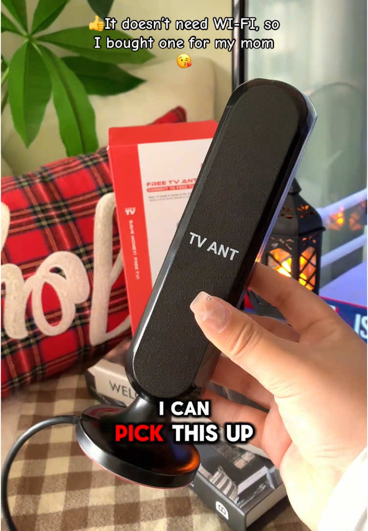 ⏰📲You don't need Wi-Fi. You just need to plug it into the TV. #tictokmademebuyit #tiktokshopping #capcut #dealsforyoudays #tictokshop #tictok #foryou #vibes #tictokshopping #tvantenna #antenna 