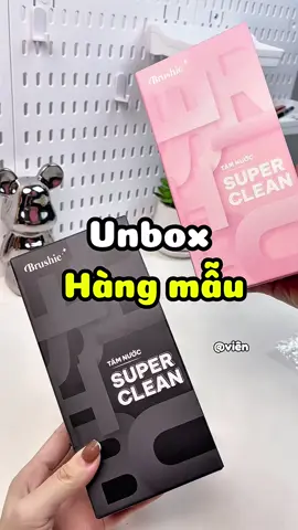 Unbox hàng mẫu cùng mình nha các bà nha#vien #unboxing #hangmaumienphi #brushie #tamnuoc 
