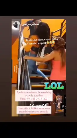 Après une séance de sport VIP , avec moi  ! 🤣🤣#cejour-là @DS_Ness #sport #coach #bodysculpting 