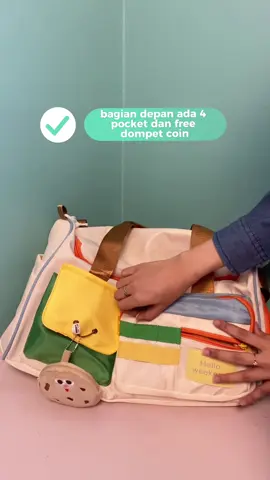 Tas travel colorfull yang bisa nemenin liburan kamu jadi makin asik🌸💃 #promomakanmerdeka #vinnetora #tastravel #tasgym #tasmuatbanyakbarang 